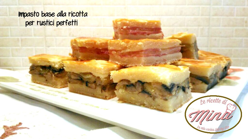 Impasto base alla ricotta per rustici perfetti