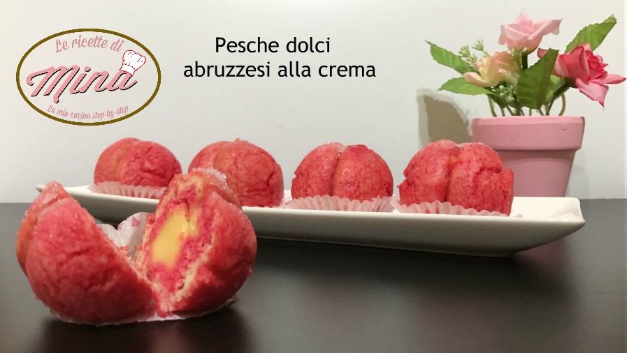 Pesche dolci abruzzesi alla crema