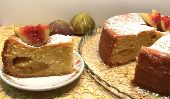 Torta di fichi bianchi
