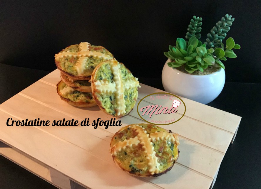 Crostatine salate di sfoglia velocissime