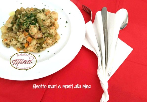 Risotto mari e monti alla Mina