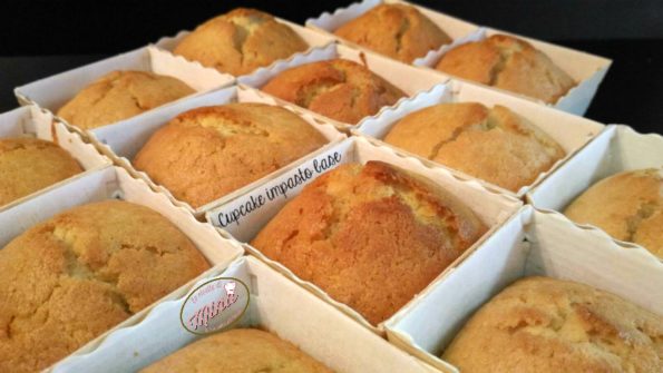 Cupcake impasto base