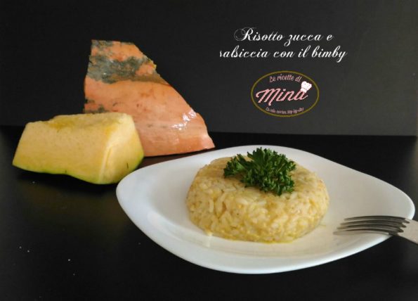 Risotto zucca e salsiccia con il bimby