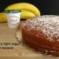 Torta light yogurt e banane
