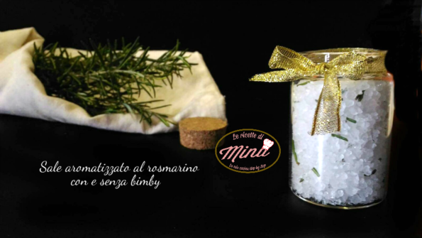 Sale aromatizzato al rosmarino con e senza bimby