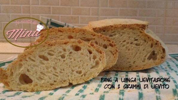 Pane a lunga lievitazione con 2 grammi di lievito