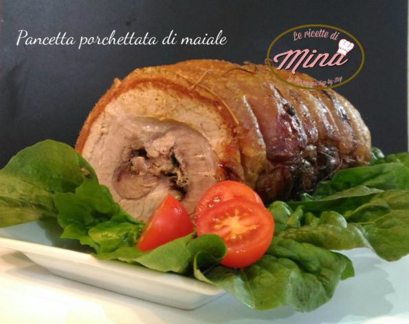Pancetta porchettata di maiale