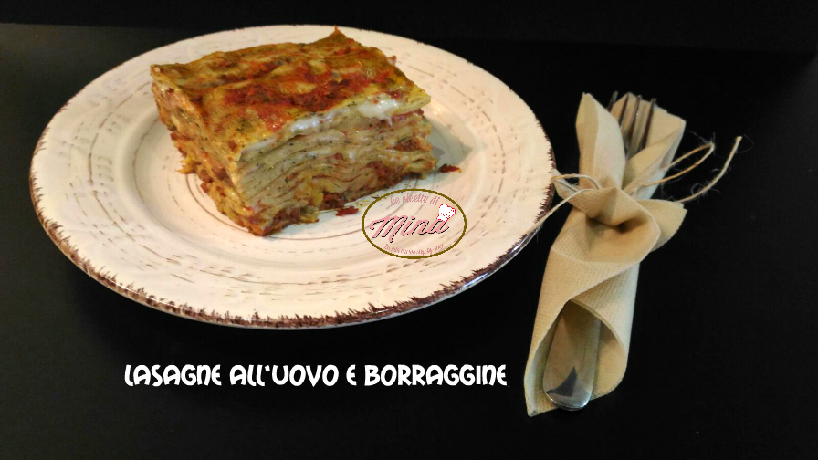 Lasagne all’uovo e borragine