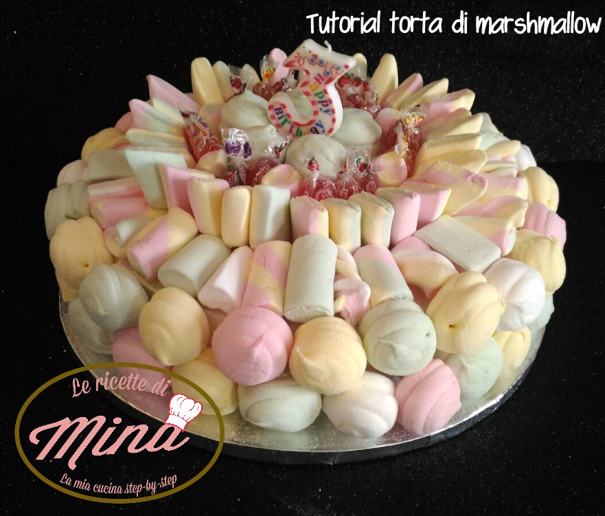 Tutorial torta di marshmallow - Le ricette di Mina
