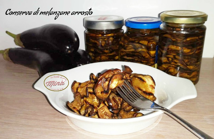 Conserva di melanzane arrosto