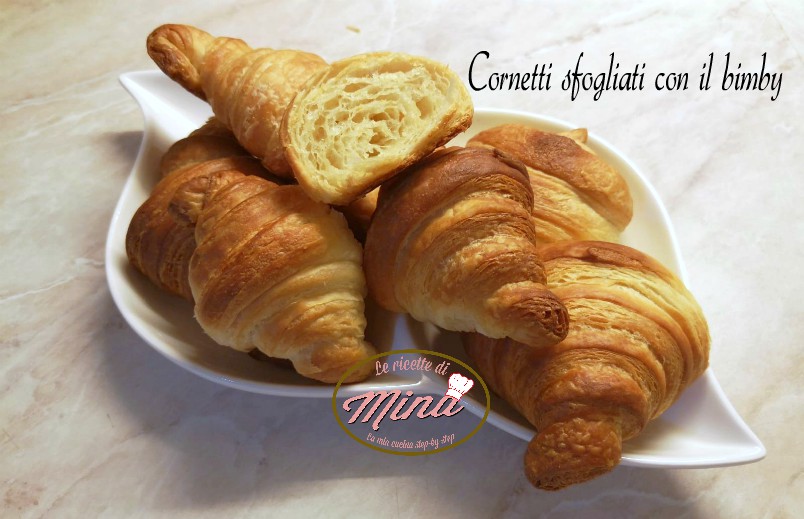 Cornetti sfogliati con il bimby