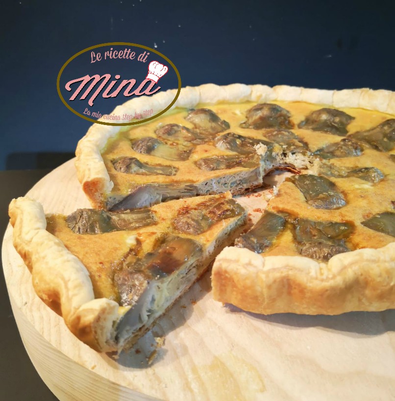 Torta salata ai carciofi in bellavista