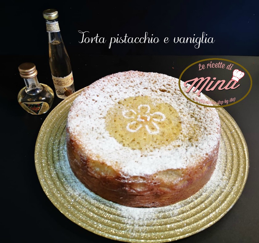 Torta pistacchio e vaniglia