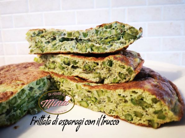 Frittata di asparagi con il trucco 