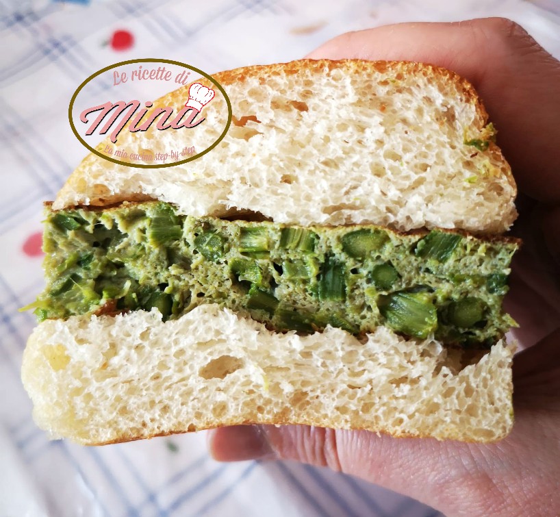 Frittata di asparagi con il trucco