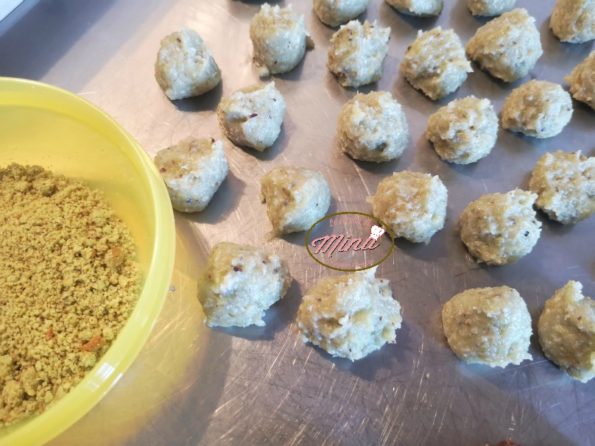 Palline al pistacchio