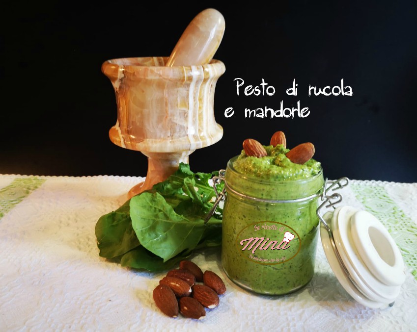 Pesto di rucola e mandorle