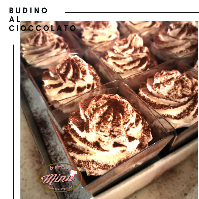 Budino al cioccolato fondente