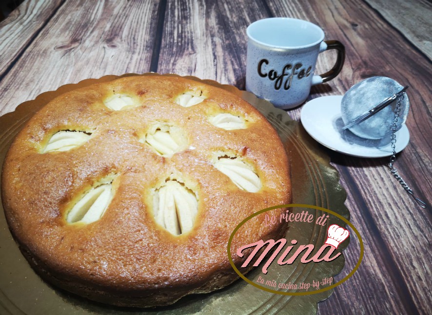 Torta di mele frullata