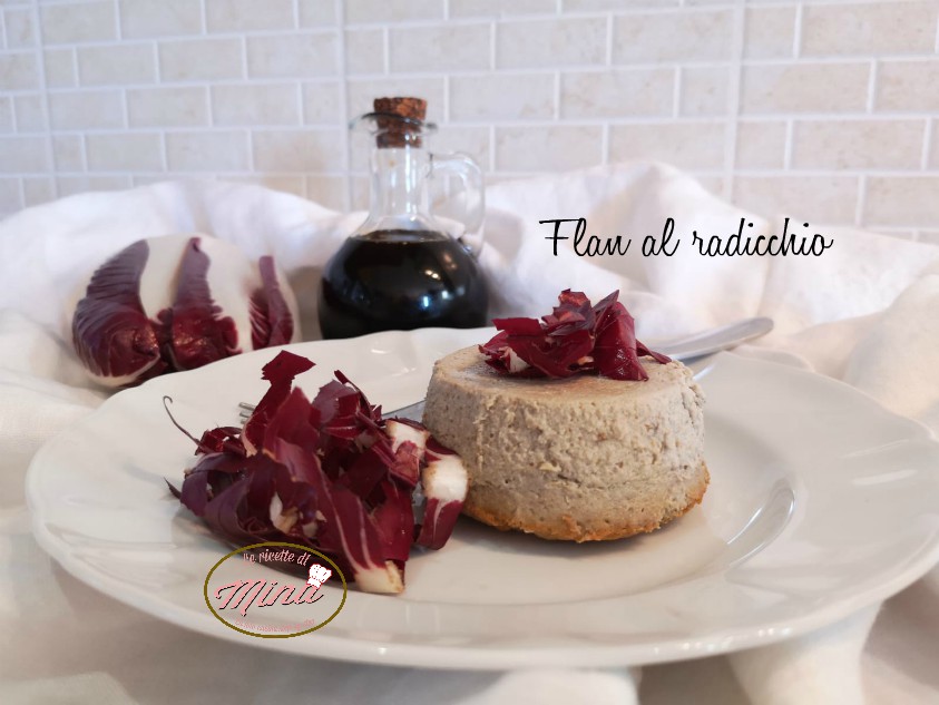 Flan al radicchio