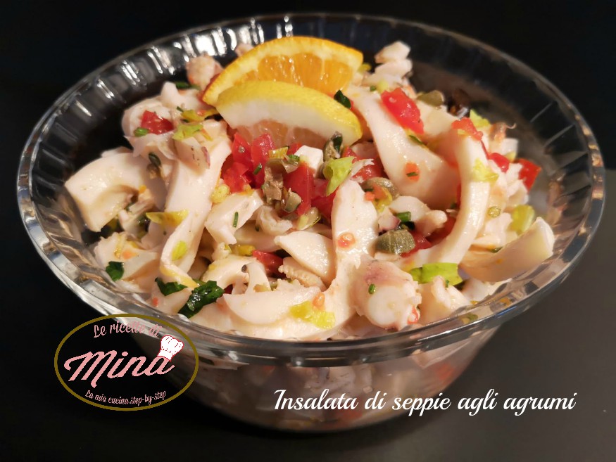 Insalata di seppie agli agrumi