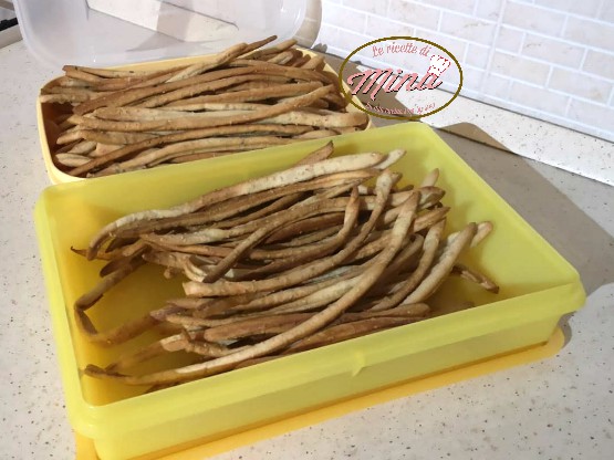 Grissini stirati con lievito di birra