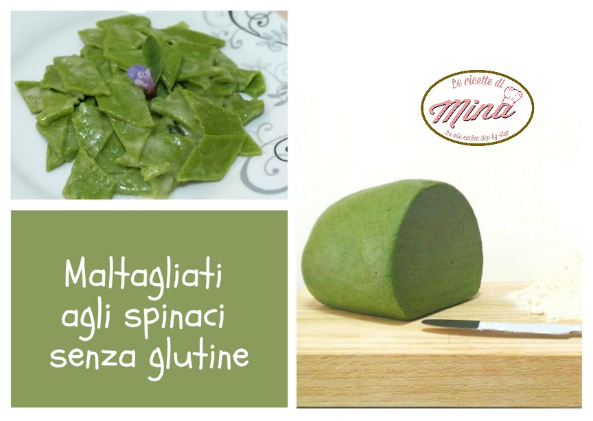 Maltagliati agli spinaci senza glutine