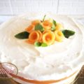 Cheesecake al cocco e melone