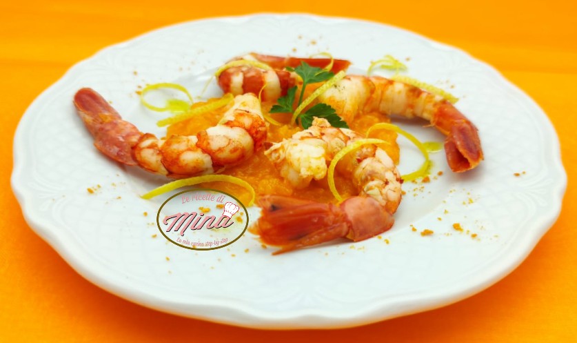 Gamberoni agli agrumi