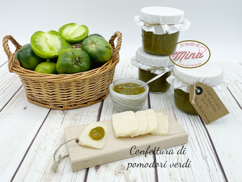 Confettura di pomodori verdi