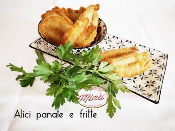 Alici panate e fritte