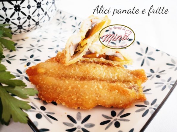 Alici panate e fritte