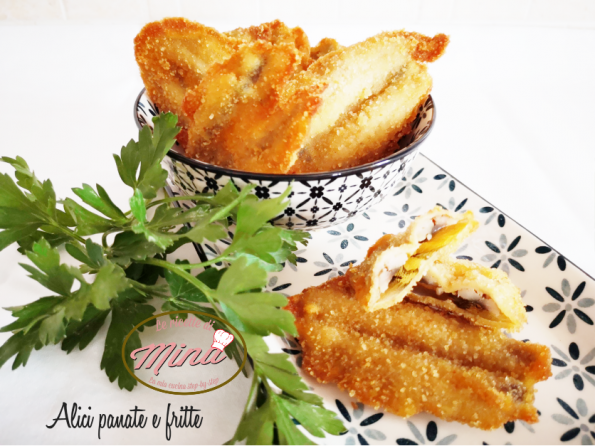 Alici panate e fritte