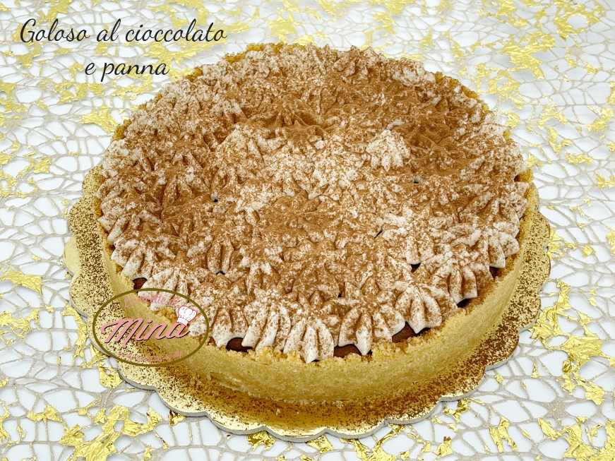 Goloso al cioccolato e panna