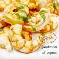 gamberoni al cognac