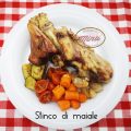 Stinco di maiale porchettato