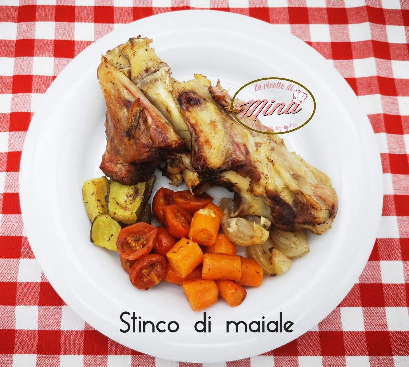 Stinco di maiale porchettato