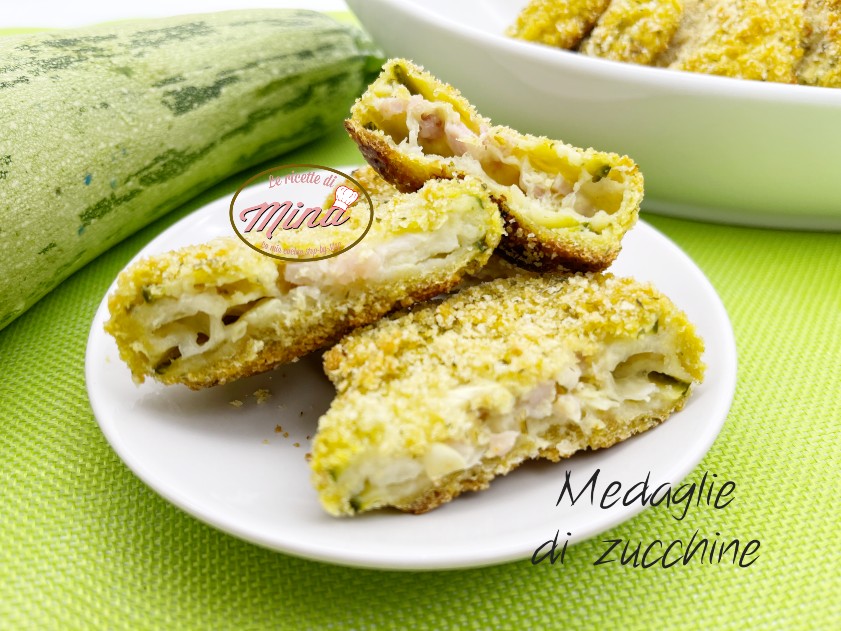 Medaglie di zucchine