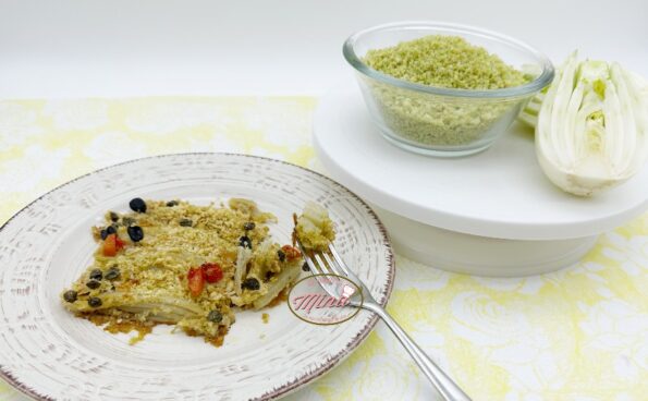 Finocchi gratinati alla mediterranea