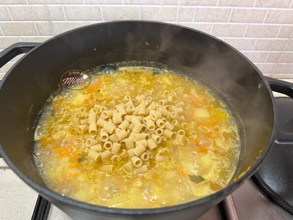 Pasta patate e cozze cremosa