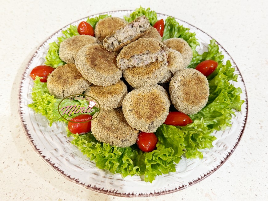 Miniburger di melanzane