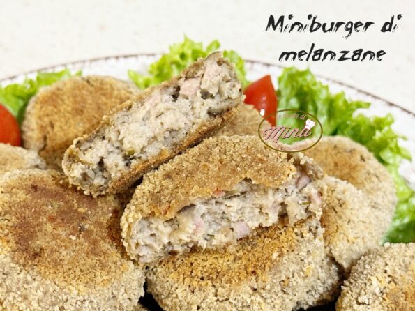 Miniburger di melanzane