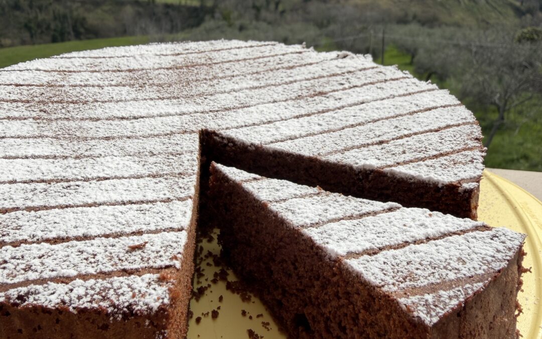 Torta al cioccolato fondente