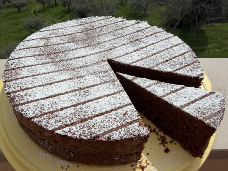 Torta al cioccolato fondente