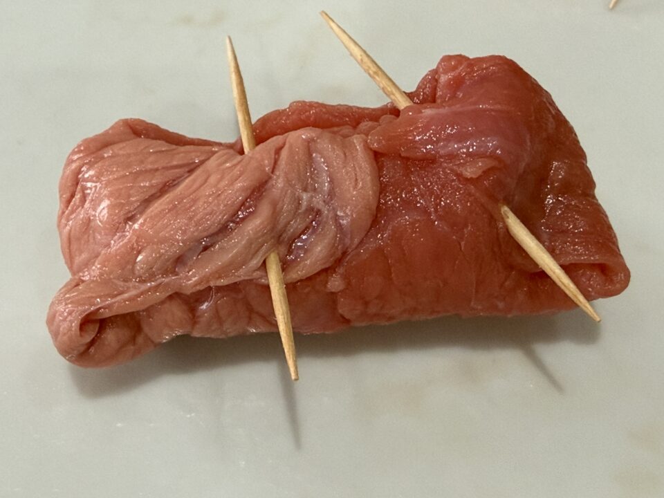 Involtini di vitello in padella